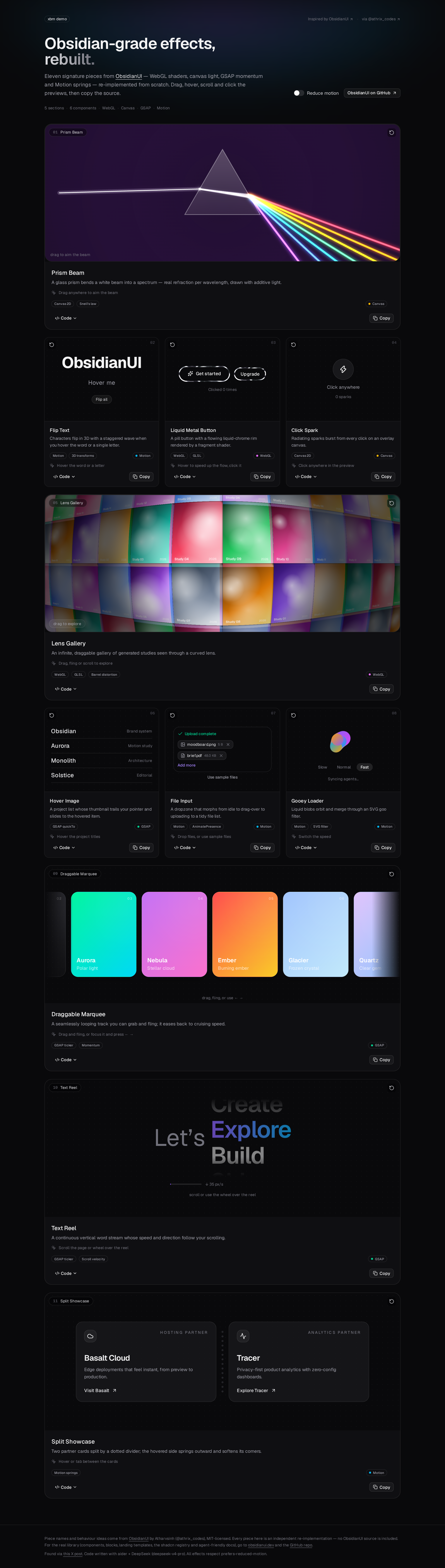 obsidian-ui screenshot